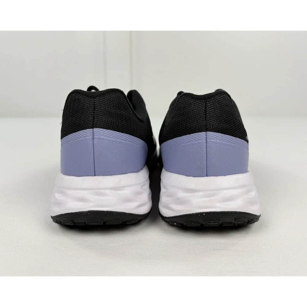 Nike Revolution 6 Next Nature Black Lapis Blue Women's Running Shoes Size 8.5
